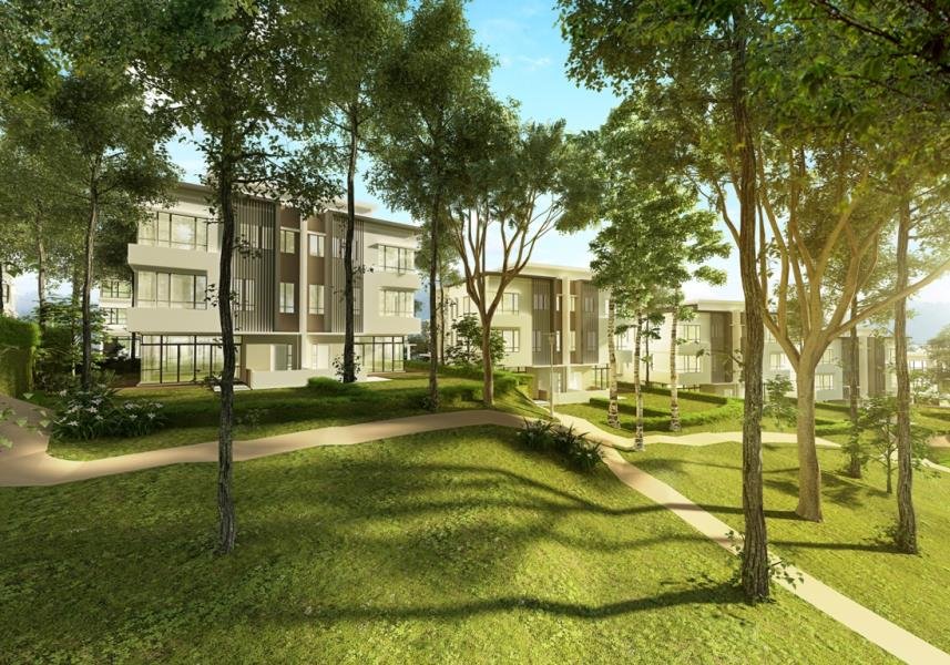 the Rafflesia hill Damansara semi detached villas