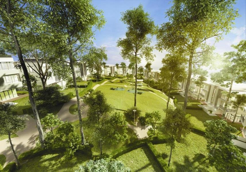 the Rafflesia hill Damansara semi detached villas