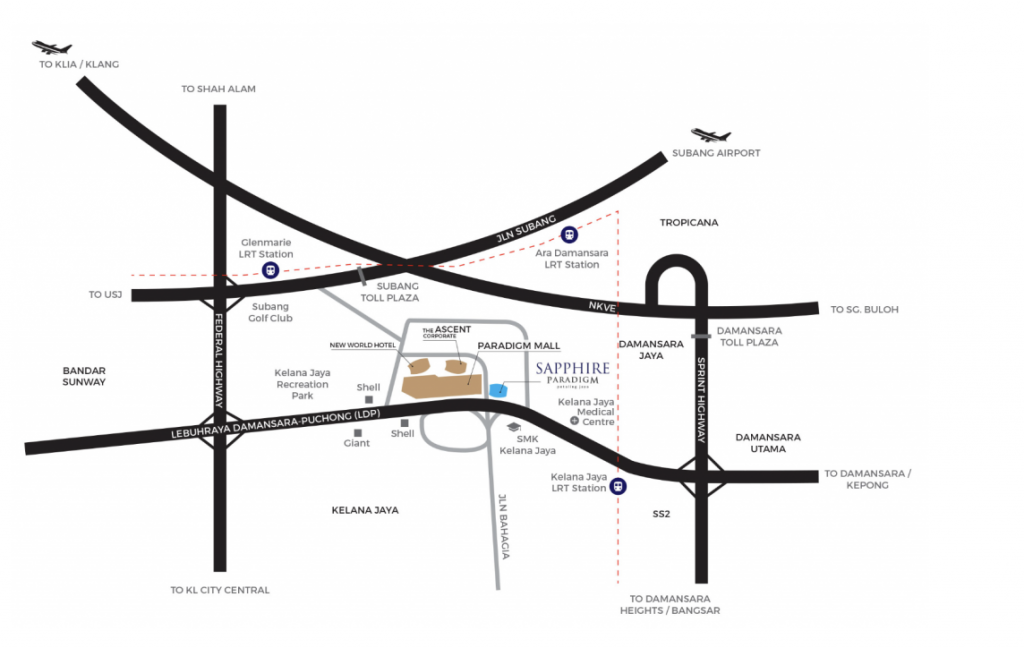sapphire residence service apartment petaling jaya