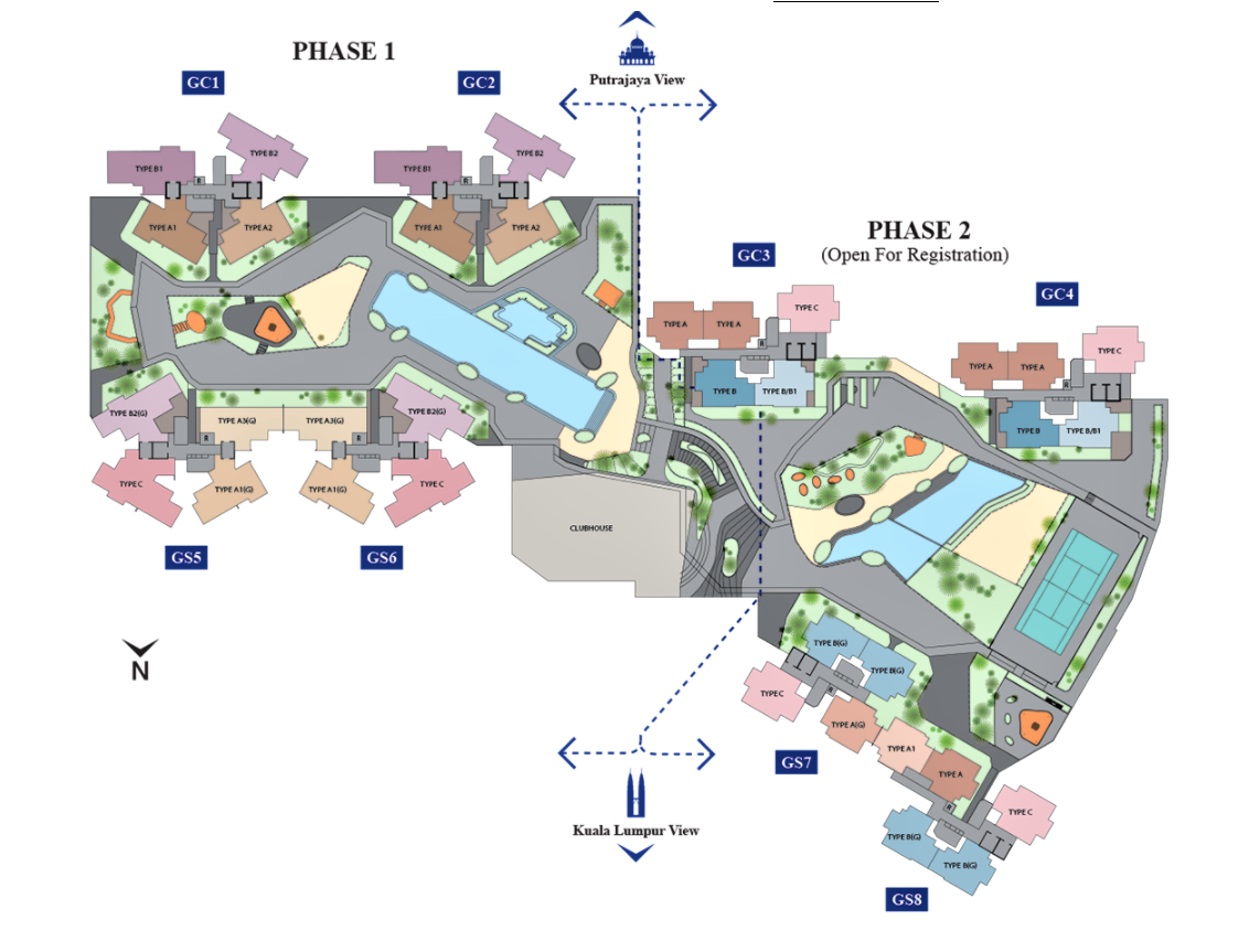 Gems Residence review, condo located part of the IOI Resort City near to IOI city mall Putrajaya  - a world-class integrated resort with a host of amenities in the city's