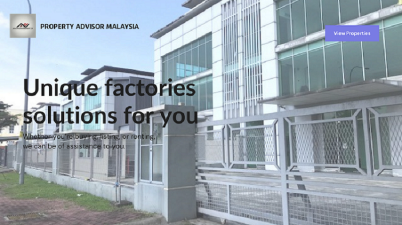 Factory Warehouse Selangor Malaysia, Property for sale or rent