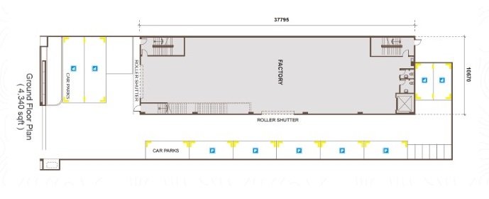 Area 21 Balakong Jaya Entrepreneur Hub, 2.5 story Semi-d factory
