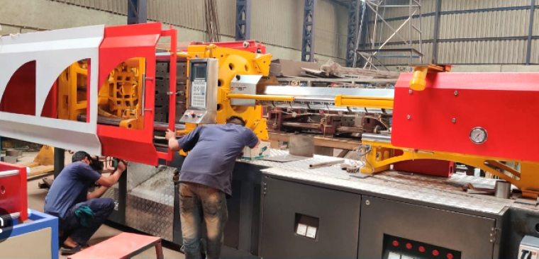 Injection Machine @ rent and owned it