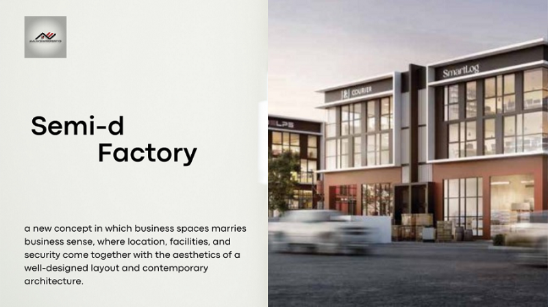 Semi-d factory 2023, New launch factory for sale Selangor