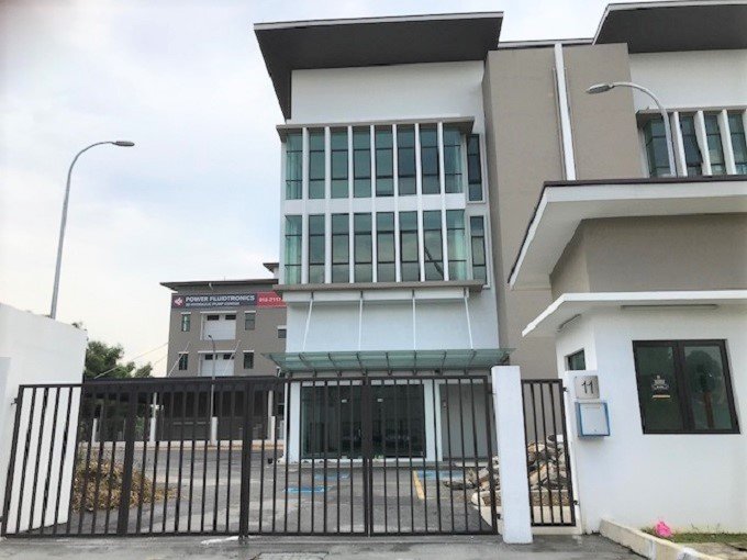 Hicom Glenmarie industrial park Shah Alam Selangor semi-d factory for rent